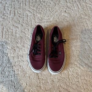 Vans Maroon Sneakers